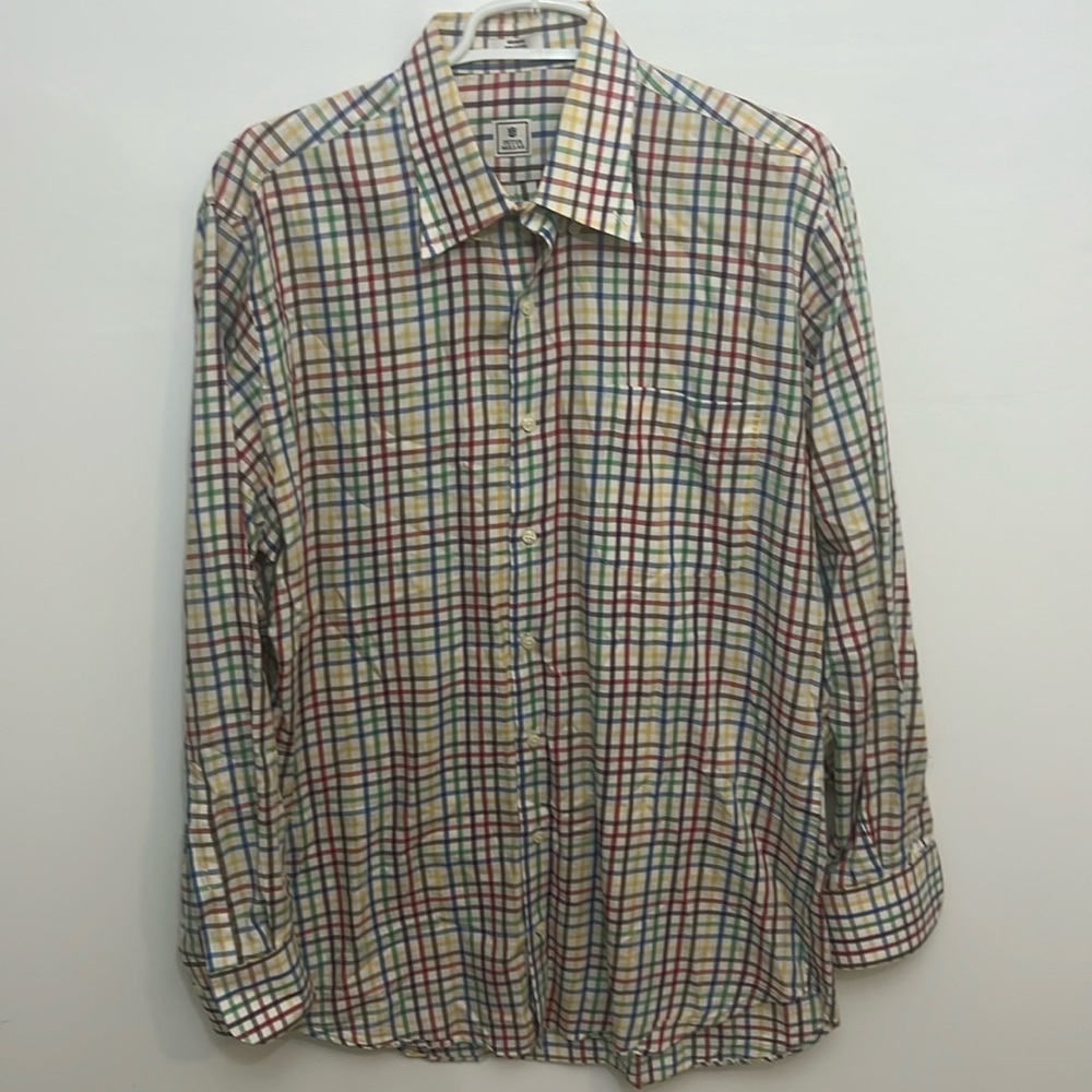 Peter Millar men’s dress shirt, size medium